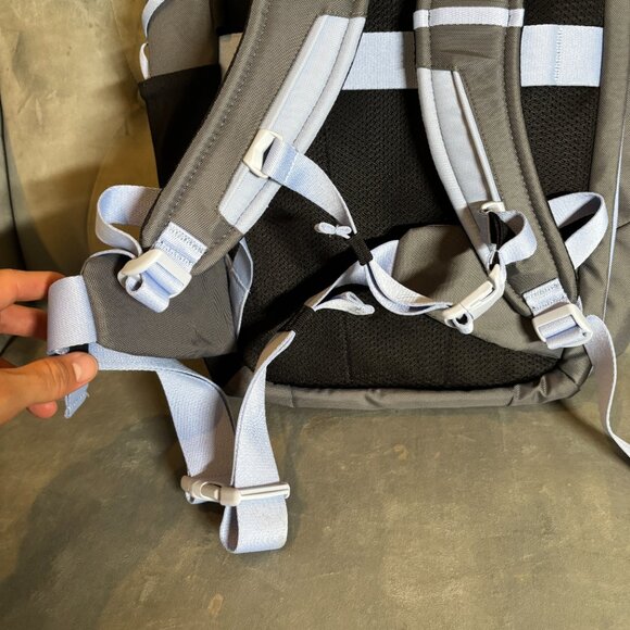 Sherpani x REI Co-op Anti-Theft Travel Backpack Gray/Light Blue – Women - Picture 7 of 9